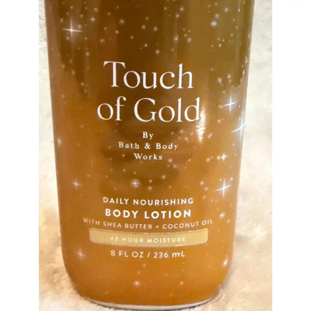 Bath & Body Works Touch Of Gold Daily Nourishing Body Lotion 8 Oz 48 hour NEW
